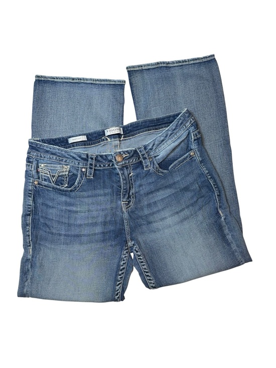 Vigoss Denim - Vigoss Light Blue Bootcut Jeans - Light Blue